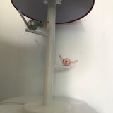 Wooden children's lamp Maison Bonnichon Paris 1960