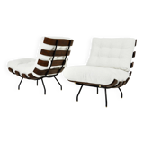 Costela armchairs by Martin Eisler & Carlo Hauner for Forma, 1950s, set of 2