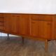 Vintage Scandinavian teak enfilade from the 1960s.