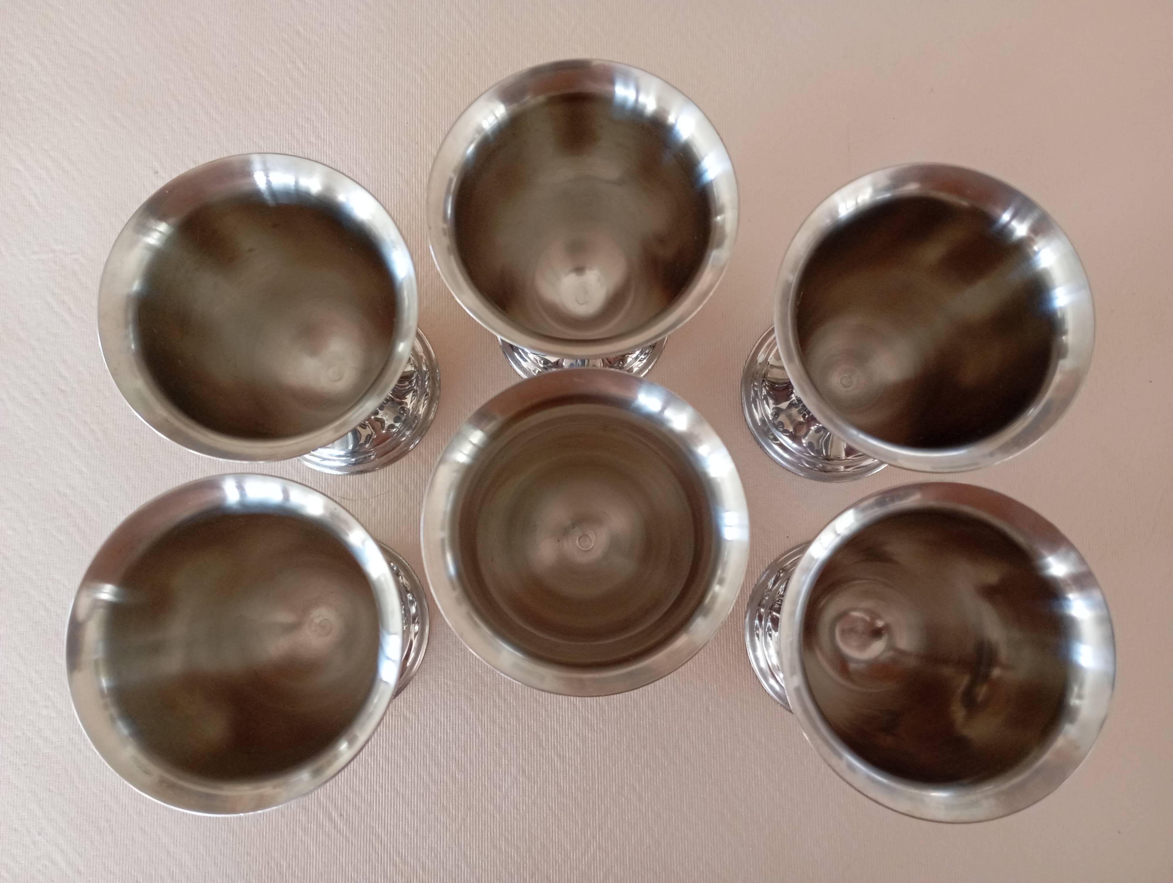 Sorbet spoons in stainless steel by Guy Degrenne