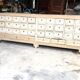 Large antique Chinese apothecary furniture sideboard