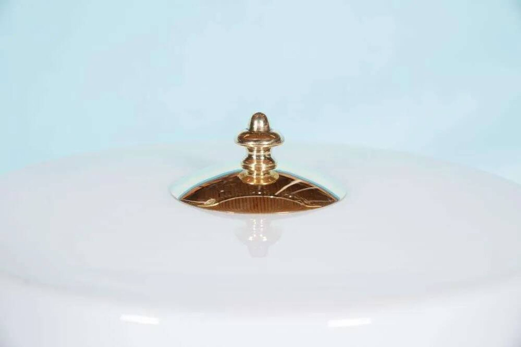 Vintage brass table lamp in Hollywood Regency style from the 50s/60s.
