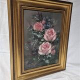 Tableau bouquet de roses
