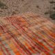 Moroccan Berber rug Mrirt brown red orange modern