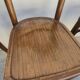 Serie de 6 chaises de bistrot signé Baumann bois courbée 1930s