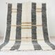 Traditional Moroccan beni ourain rug in wool, size 100 x 200 cm.