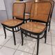 Suite of 4 chairs by Joseph Hoffmann vintage 1970s