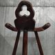 Vintage Brutalist Bar Stool 'Marbella' | Confonorm Spain, 1960s
