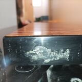 Table basse loupe d'orme Paul Michel