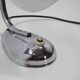 1950s chrome table lamp, Czechoslovakia