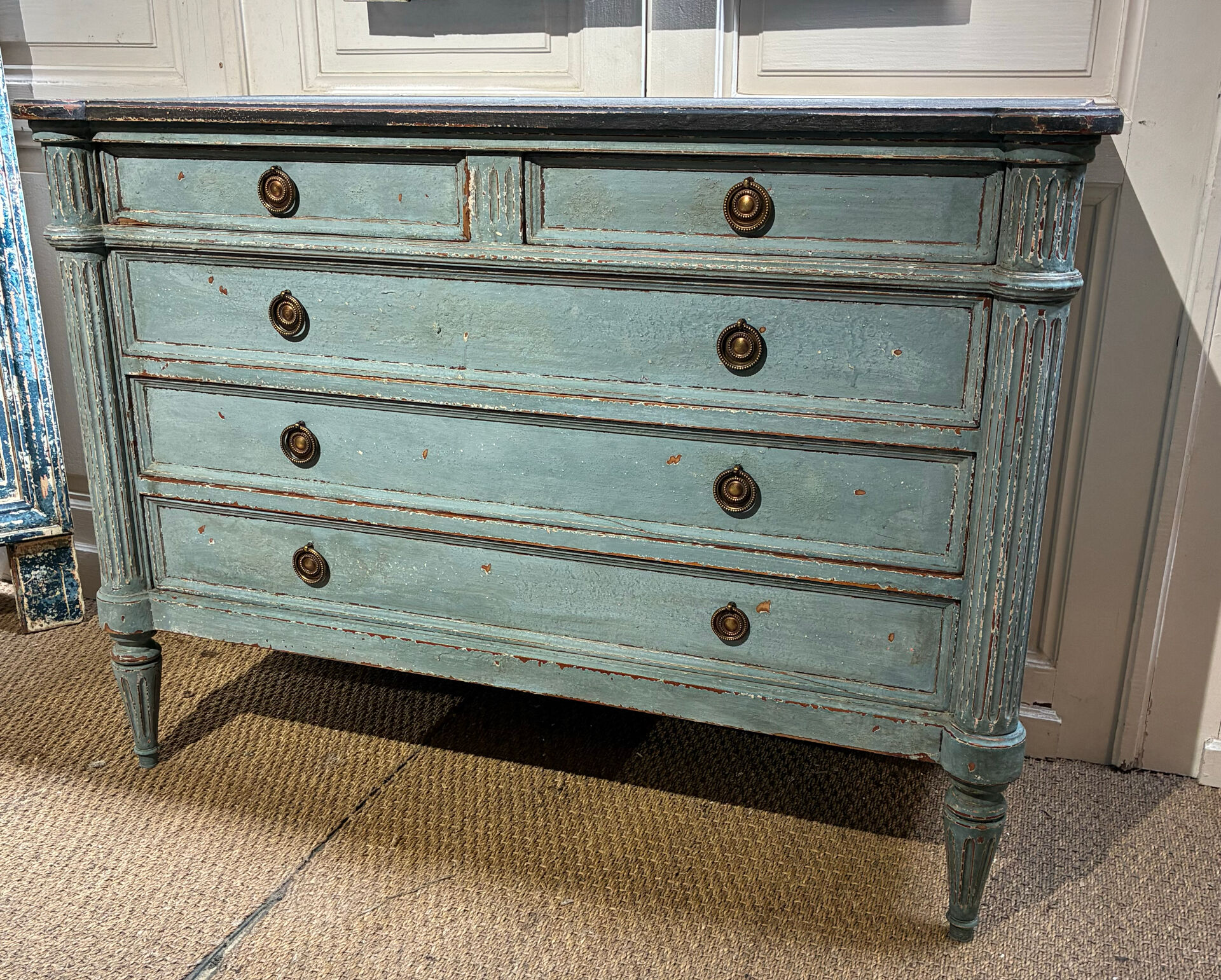 Antique Chest of Drawers, Louis, 16