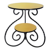 Wrought iron plant holder 60s