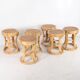 Suite de 6 tabourets vintage