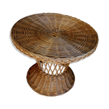 Rattan coffee table