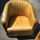 Paire de Fauteuils cuir vers 1980
