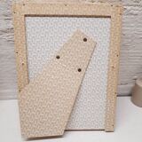 Gilded wood photo frame