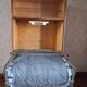 Retractable display cabinet desk
