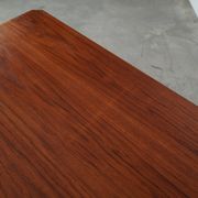 Table pliante en teck, design danois, années 1970, fabriquée au Danemark