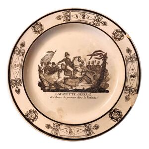 Assiette en faïence - fine