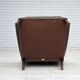 1960s, Danish armchair, furniture wool, ash wood legs.