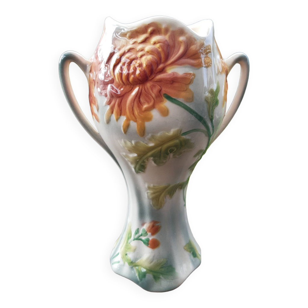 Vasen von Faïencerie de Saint Clément, 1960er, Set de 2 bei kaufen