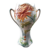 Vase en barbotine faïencerie de Saint Clément