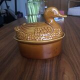 Ceramic duck terrine