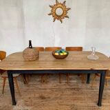 Table de ferme en bois massif