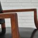 1960s, Danish armchair, original very good condition, teak wood, artificial leather.
