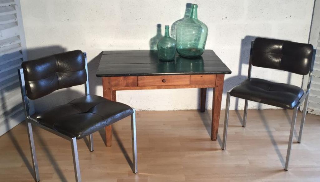 Table basse en chêne