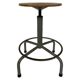 Vintage Industrial Workshop Stool Work Stool Adjustable In Height 60's design
