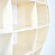 Bibliothèque murale "Tyco" de Manfredo Massironi pour Nikol International,