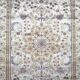 Handmade silk cashmere rug 151x92cm