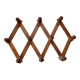 Patère extensible  en bois vintage