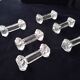 6 Porte couteaux en cristal de Baccarat