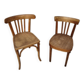 Pair of Luterma/Fischel bistro chairs