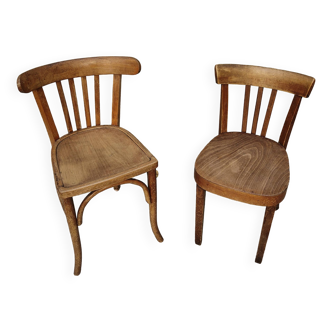 Pair of Luterma/Fischel bistro chairs