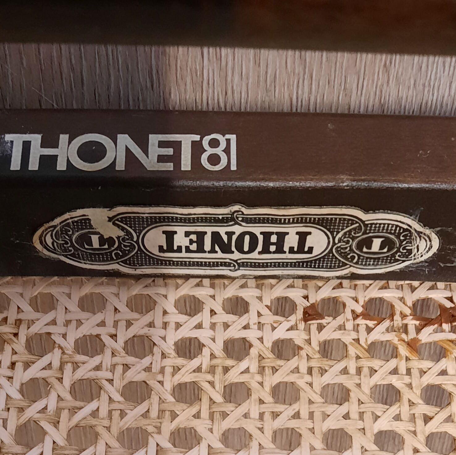 Set of 6 No. 214 chairs by Michael Thonet for Thonet, 1980s