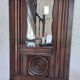 Breton carved wood cloakroom, 1930