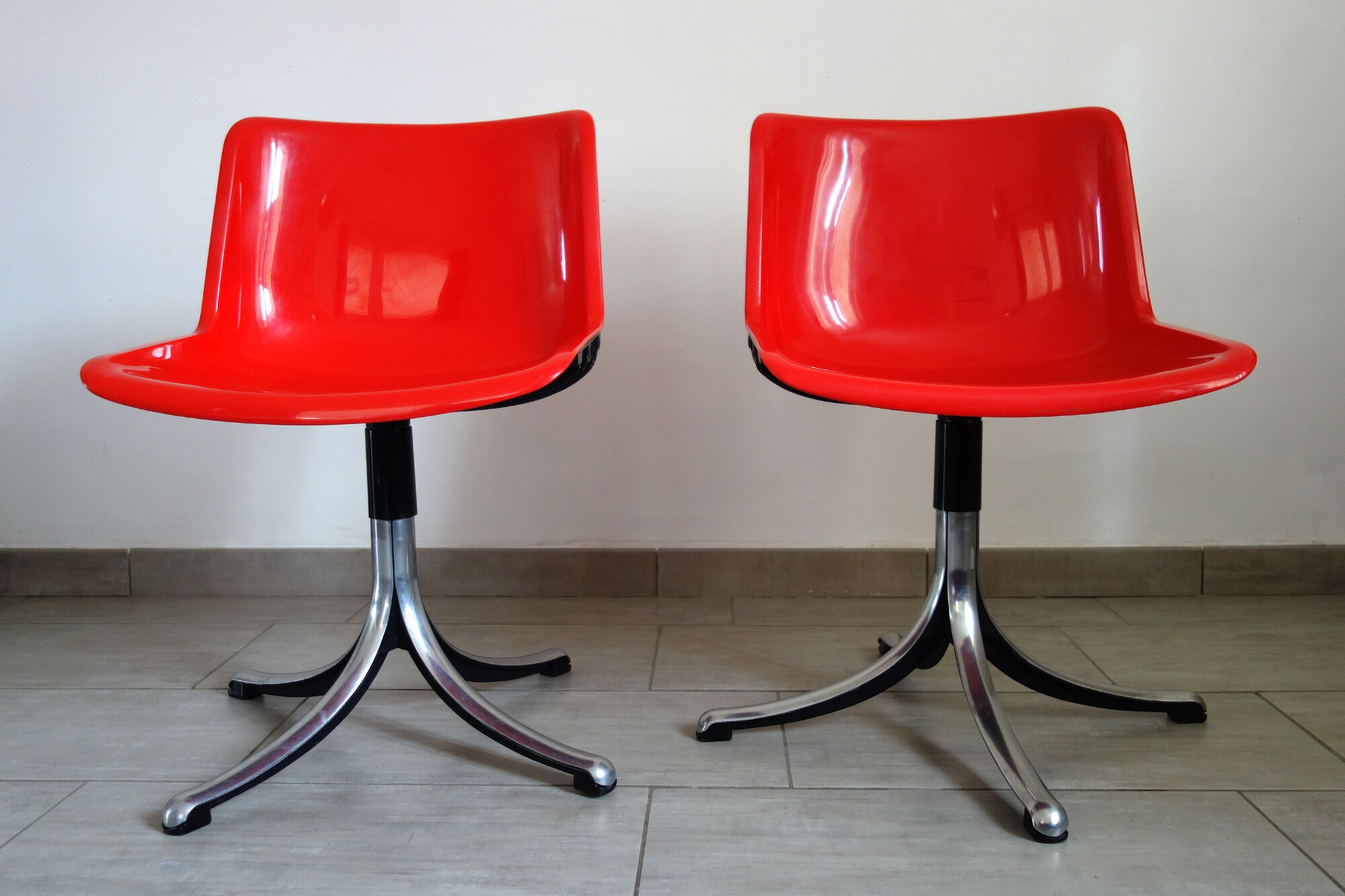 Paire de chaises Modus par Osvaldo Borsani pour Tecno, 1974