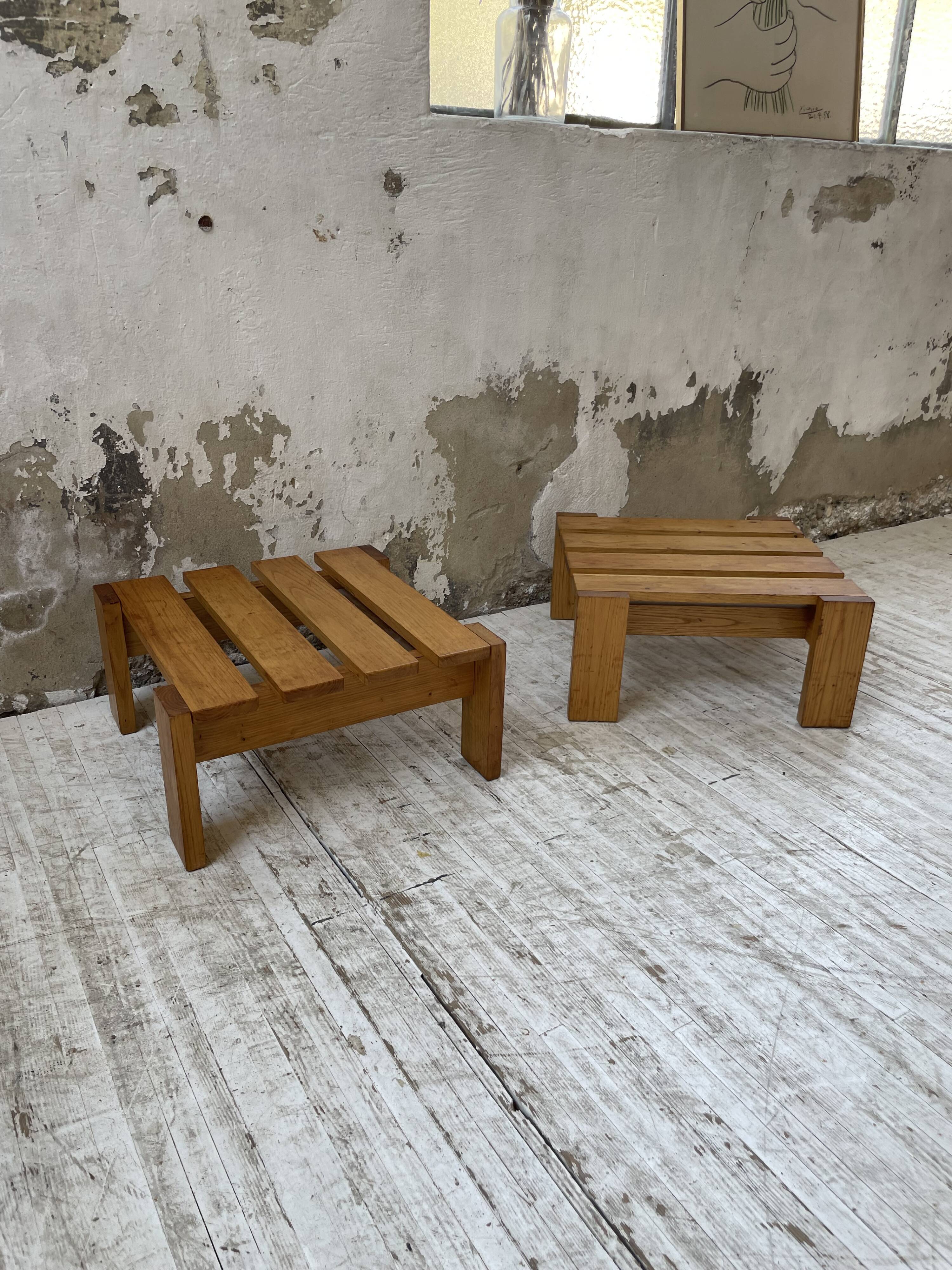 End stools for sofas pine mountain furniture 1960