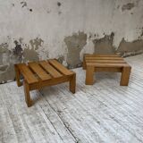 End stools for sofas pine mountain furniture 1960