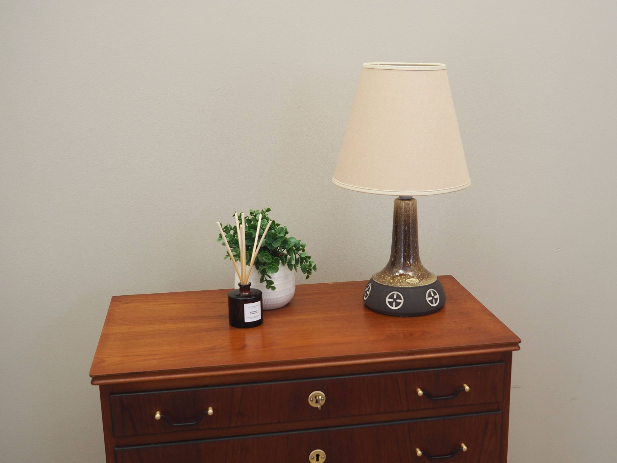 Bedside lamp, Danish design, 1960s, production: Frank Keramik