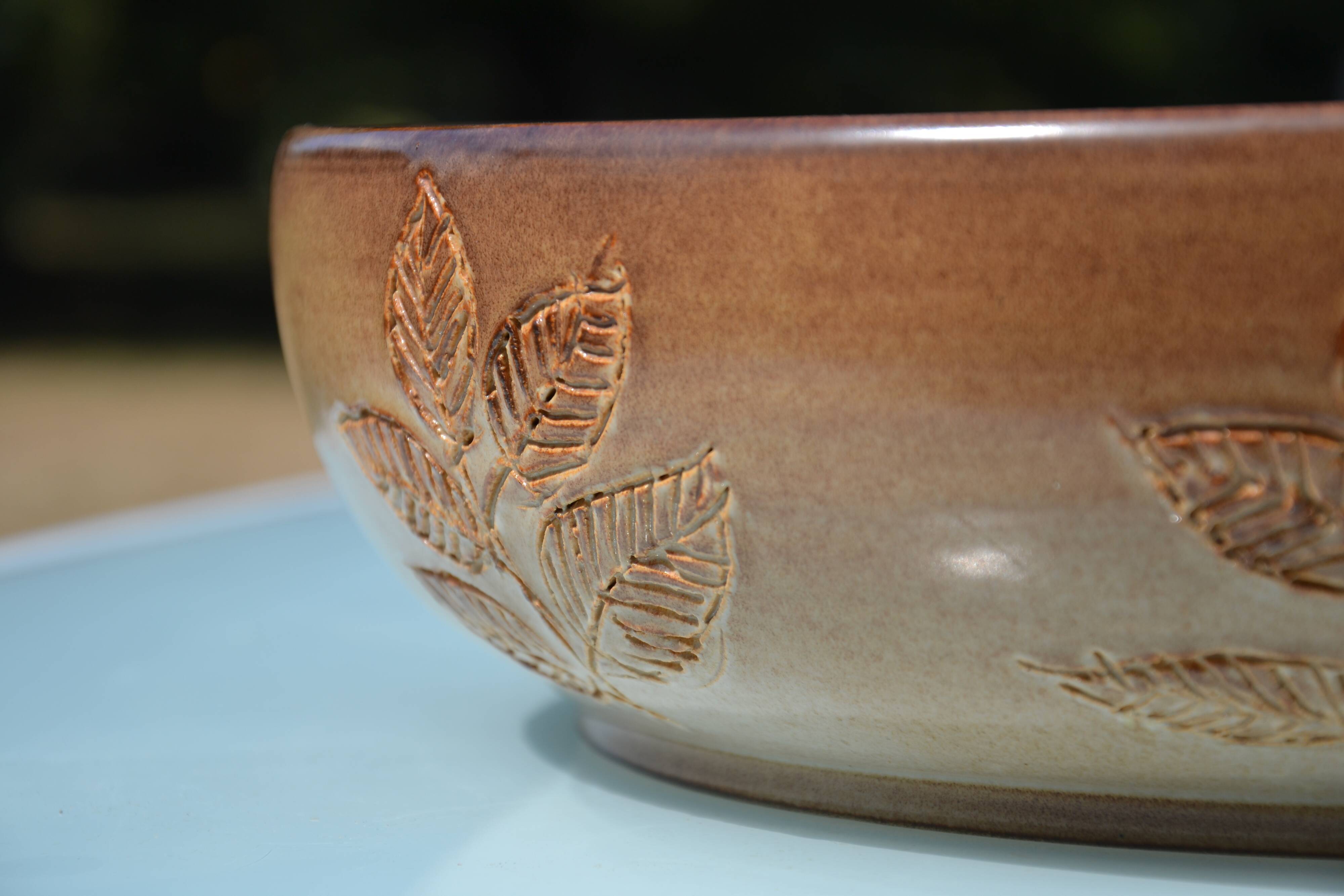 Large salad bowl/fruit bowl Michel and Denise Pointu
