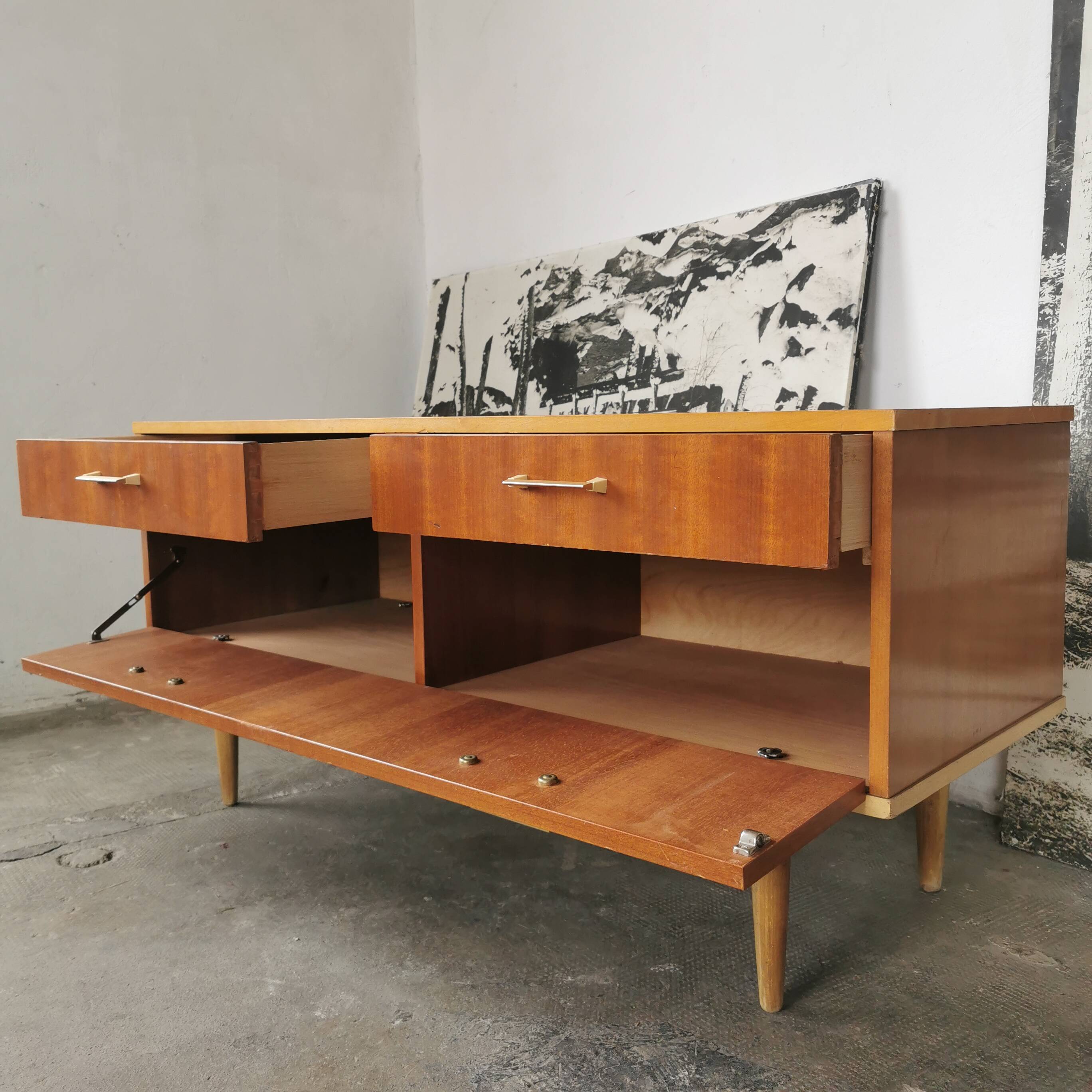 Vintage low sideboard