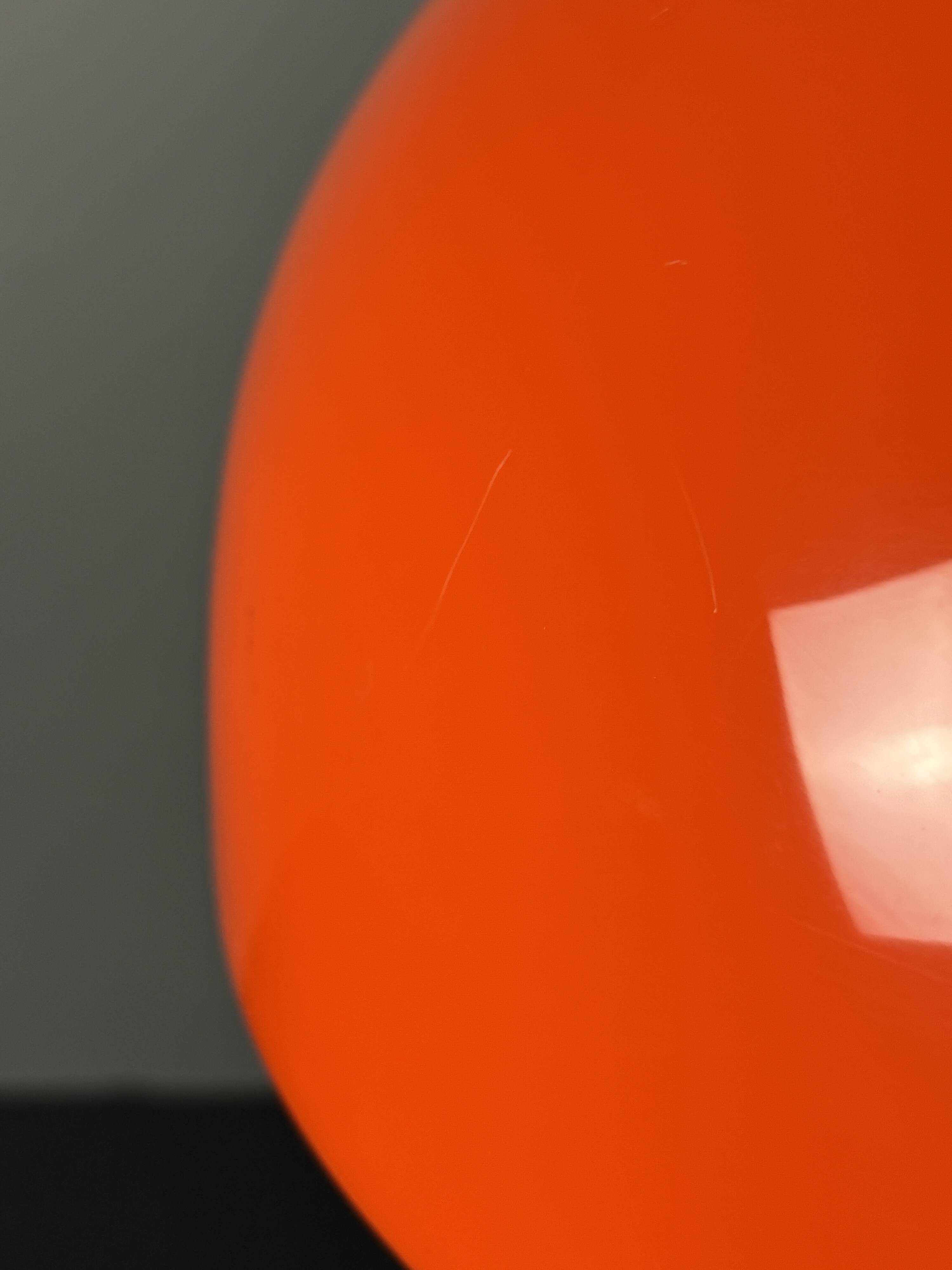 Midcentury "Faro" space age table lamp by Luigi Massoni for Guzzini, 1970s