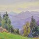 Georges Planes (1897-1977) Valley Landscape, Riverbank (double-sided)