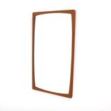 Scandinavian teak mirror, Sweden, 1960, 64cm x 37cm