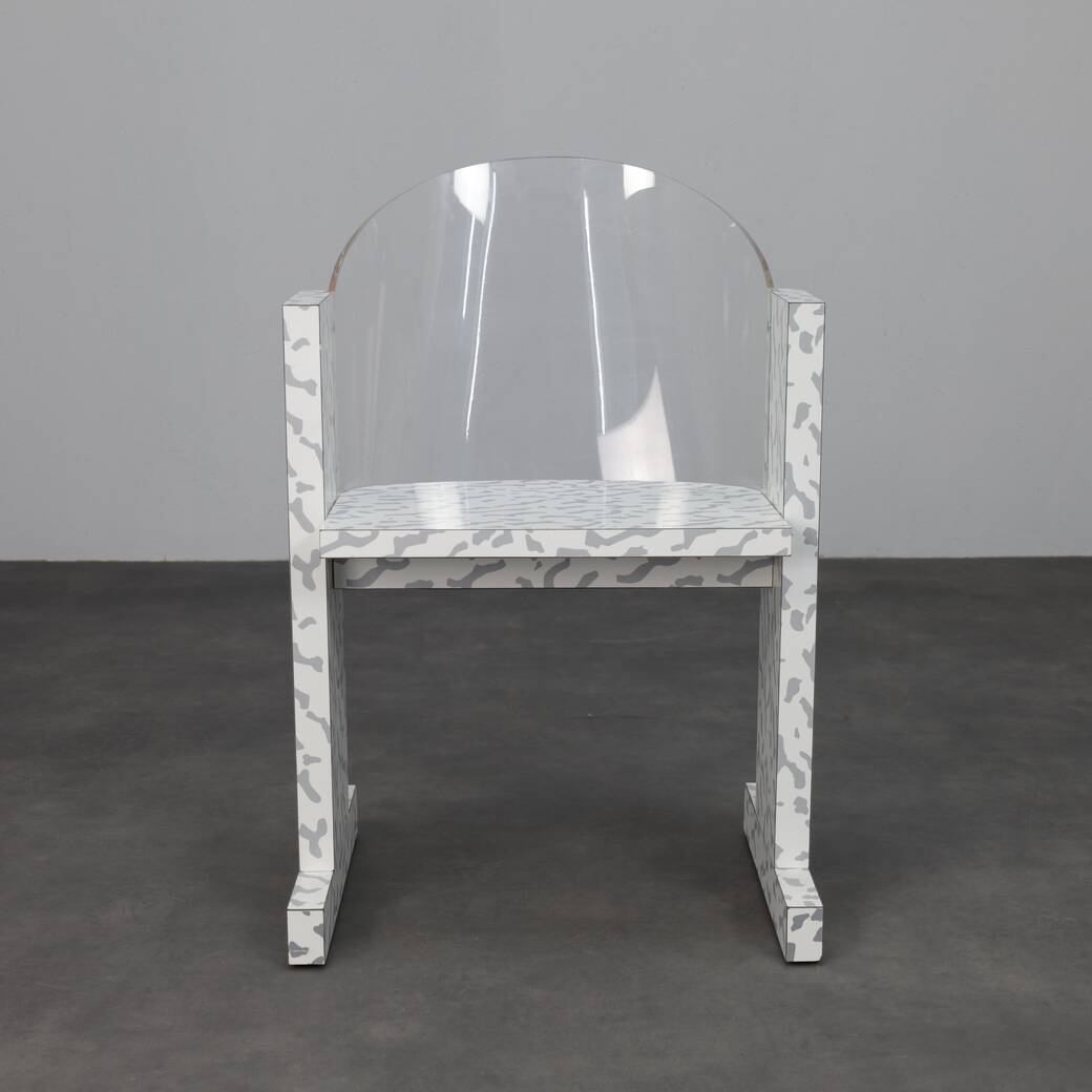 Teodora chair by Ettore Sottsass, 1986