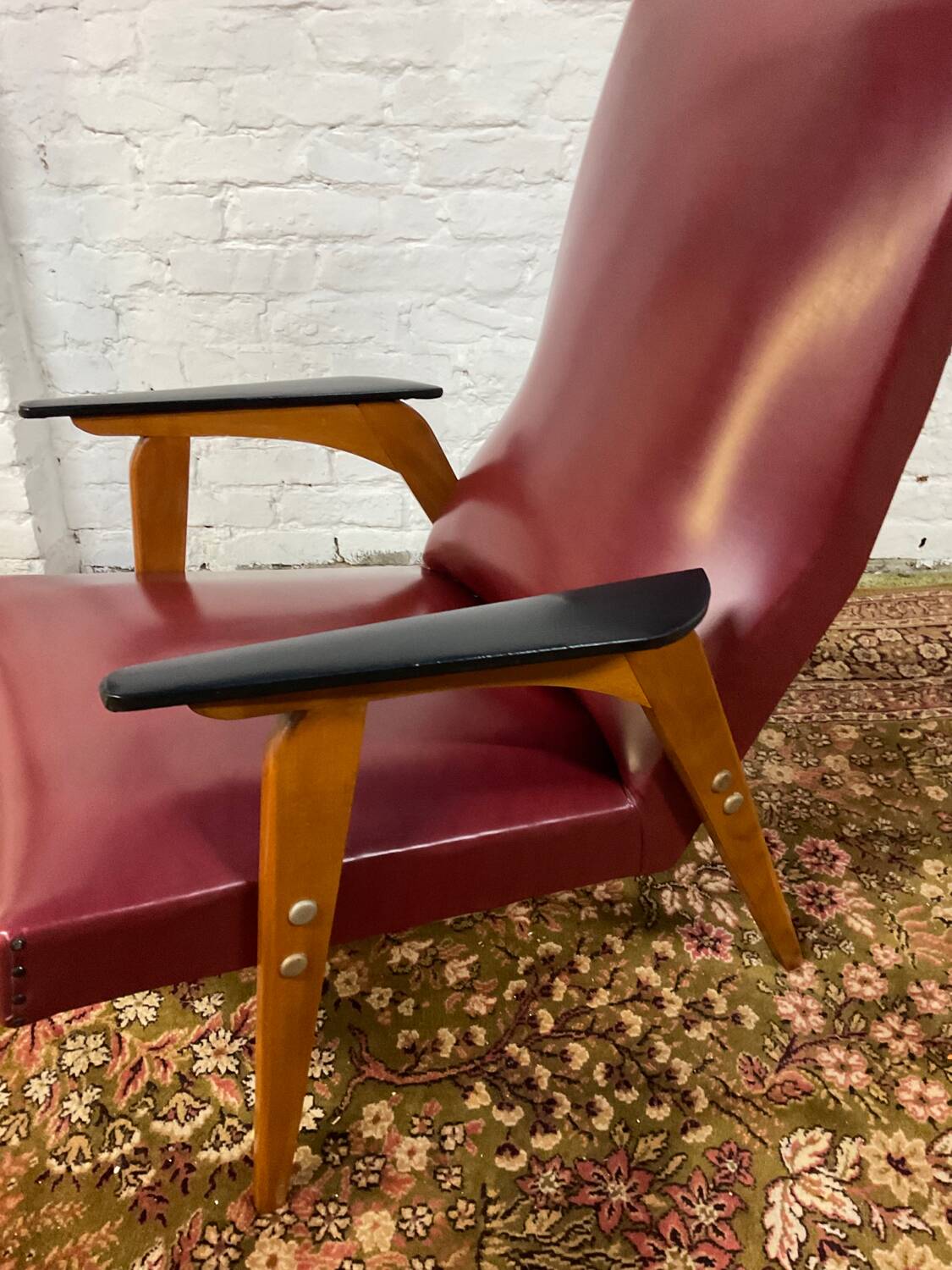 Fauteuil scandinave des années 50-60